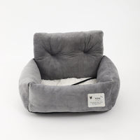 Dog Car Seat – Booster Seat for Small Dogs with Soft Lining & Strap, Easy Install, S or L – CozyCanine