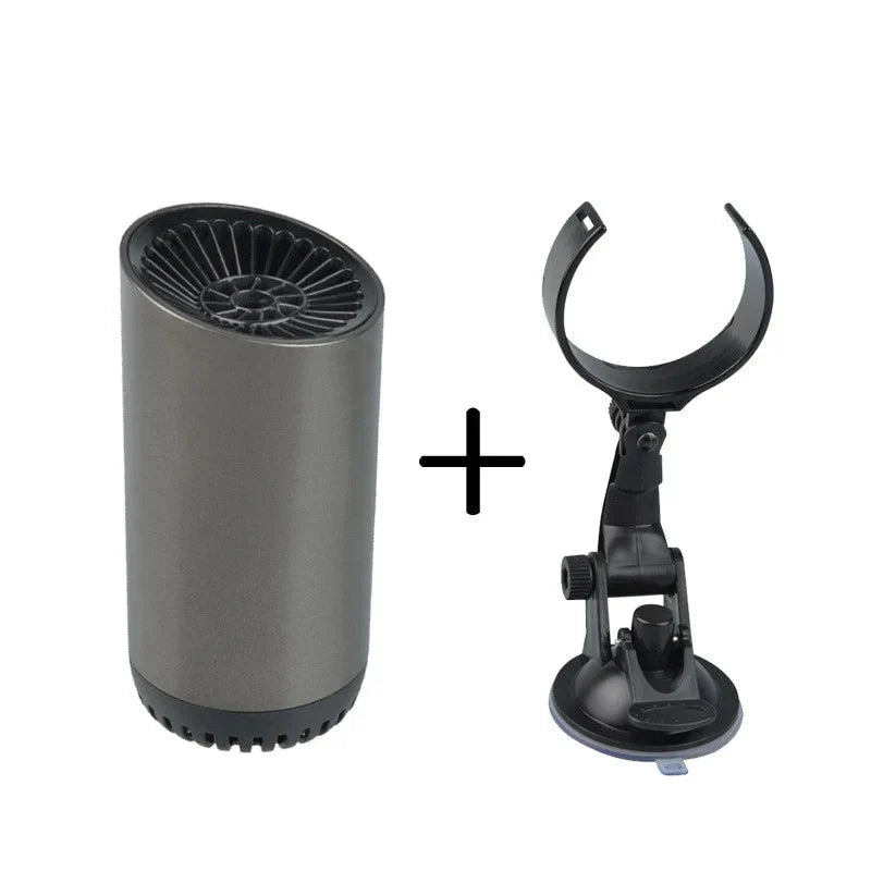 Portable Car Heater and Defroster – 12V Car Heater Fan for Windshield Fog &amp; Frost, with Mounting Bracket – FrostClear