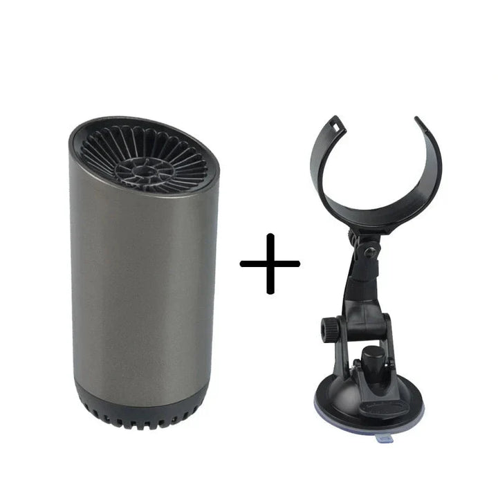 Portable Car Heater and Defroster – 12V Car Heater Fan for Windshield Fog &amp; Frost, with Mounting Bracket – FrostClear