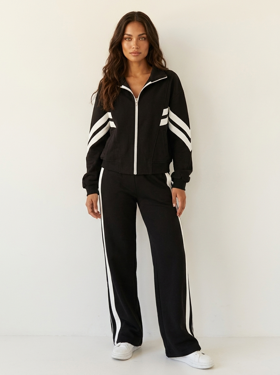 Romy | Women's Tracksuit – Zip-Up Jacket & Trousers Two-Piece Training Set