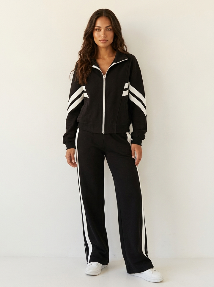 Romy | Women's Tracksuit – Zip-Up Jacket & Trousers Two-Piece Training Set