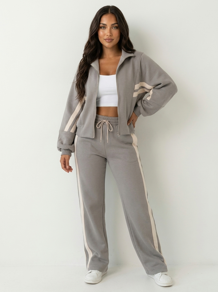 Romy | Women's Tracksuit – Zip-Up Jacket & Trousers Two-Piece Training Set