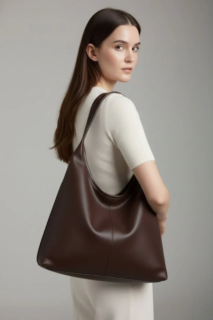 Women’s Classic Tote Bag Large Inner Pocket Faux Leather 5