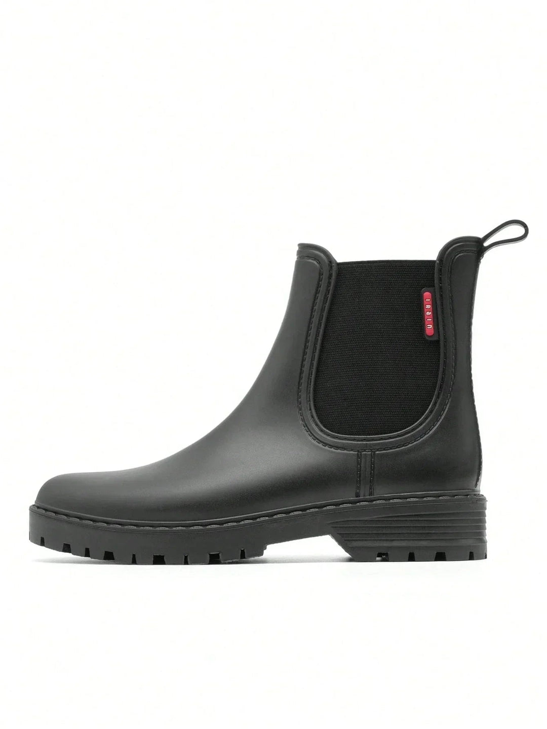 Womens Chelsea Waterproof Rain Boots Matte Rubber 3