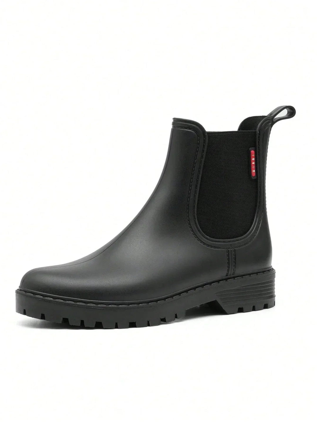 Womens Chelsea Waterproof Rain Boots Matte Rubber 5