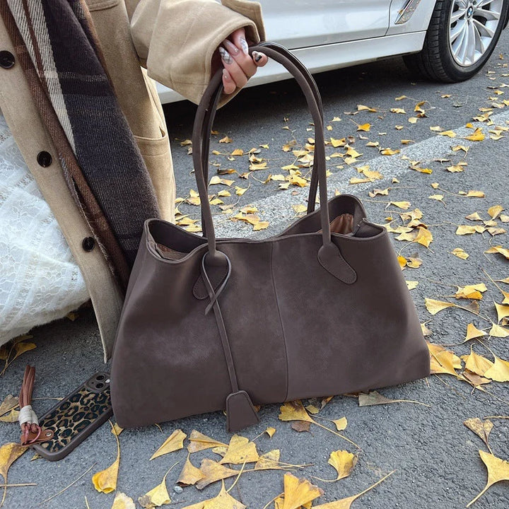 Womens Chic Spacious Tote Bag Durable Fabric Design 8