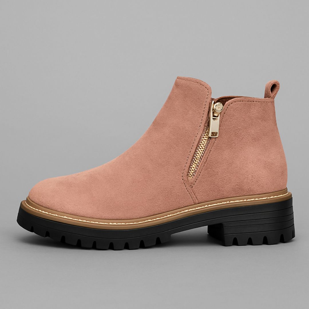Womens Classic Side-Zip Comfort Boots Leather 2