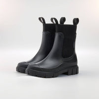 Womens Elegant Waterproof Non-Slip Boots Leather
