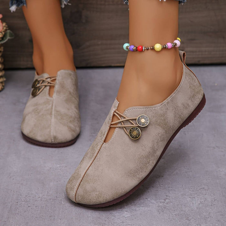 Womens Lightweight Flexible Orthopedic Shoes Suede Comfort 3