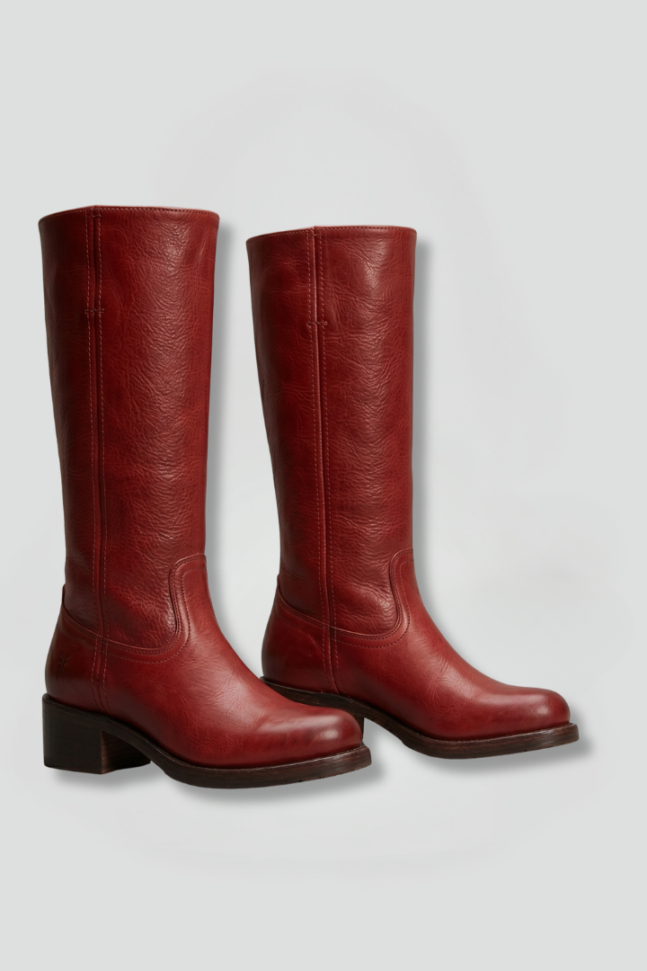 Womens Orthopaedic Pull-On Mid Calf Boots Leather 1