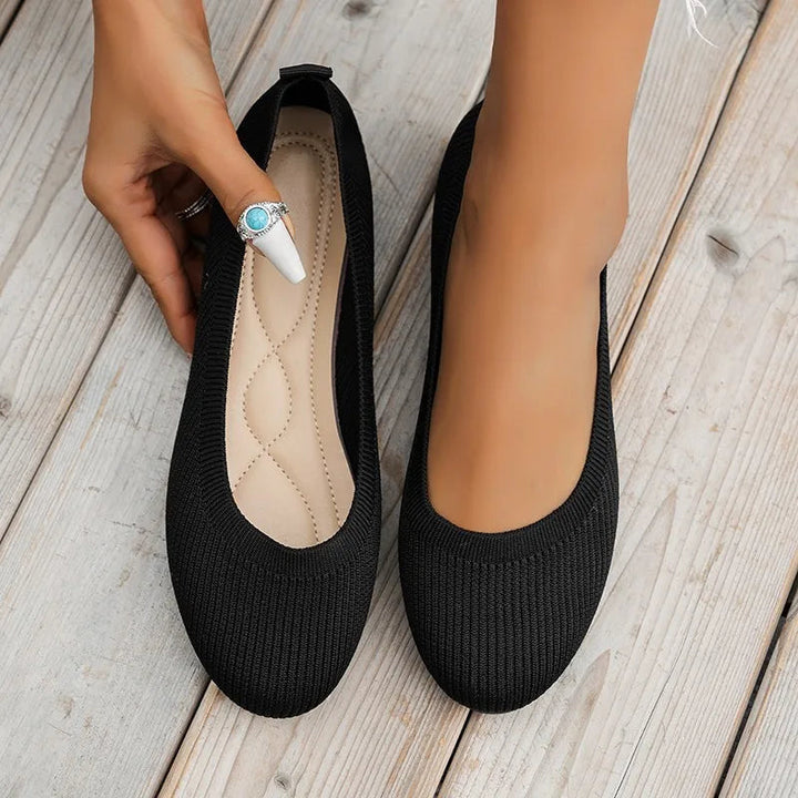 Womens Orthopedic Cushioned Loafers Leather Comfort Style 0