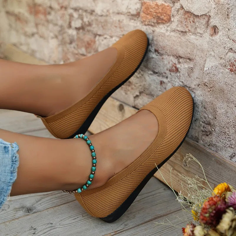 Womens Orthopedic Cushioned Loafers Leather Comfort Style 10