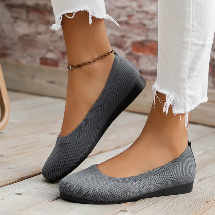 Womens Orthopedic Cushioned Loafers Leather Comfort Style 5