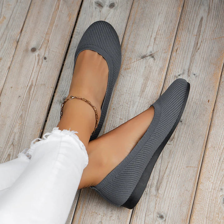Womens Orthopedic Cushioned Loafers Leather Comfort Style 7