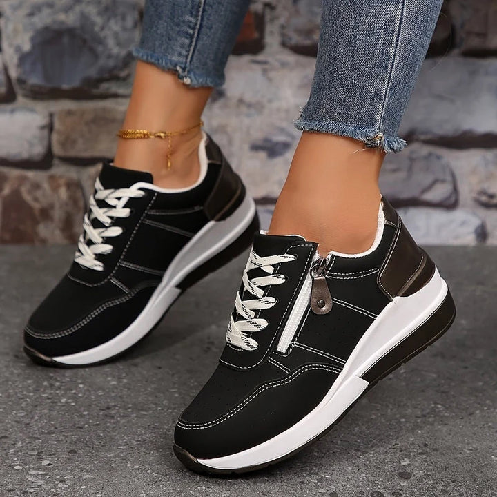 Women's Trainers Supportive Orthopaedic Vegan Walking Shoes 3