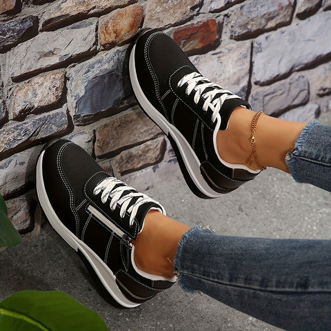 Women's Trainers Supportive Orthopaedic Vegan Walking Shoes 5