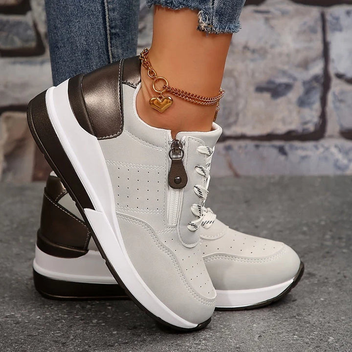 Women's Trainers Supportive Orthopaedic Vegan Walking Shoes 6