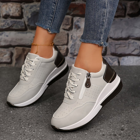 Women's Trainers Supportive Orthopaedic Vegan Walking Shoes 7