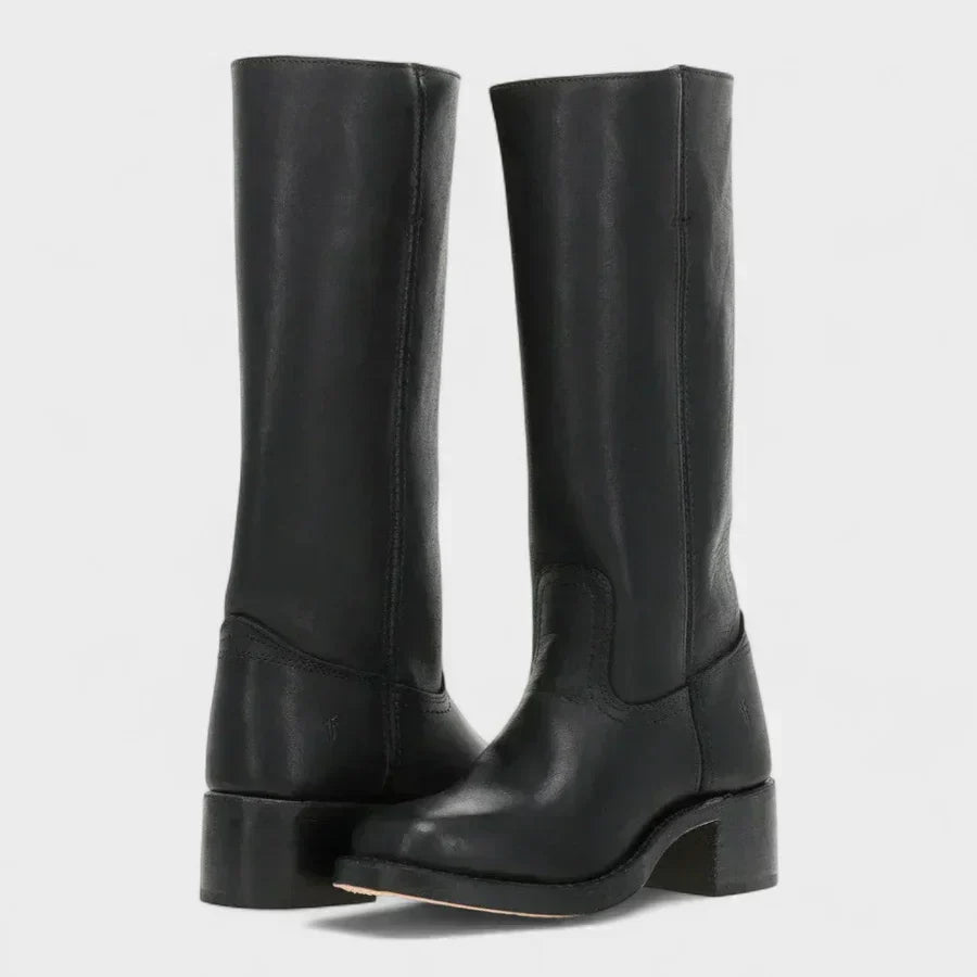 Womens Retro Non-Slip Orthopaedic Boots Leather 0