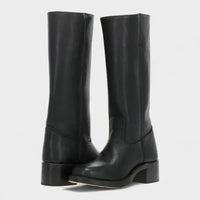 Womens Retro Non-Slip Orthopaedic Boots Leather