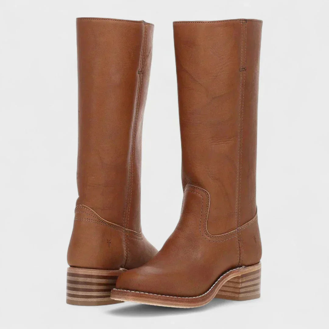 Womens Retro Non-Slip Orthopaedic Boots Leather 3