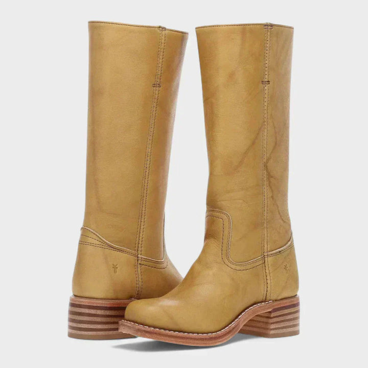 Womens Retro Non-Slip Orthopaedic Boots Leather 4