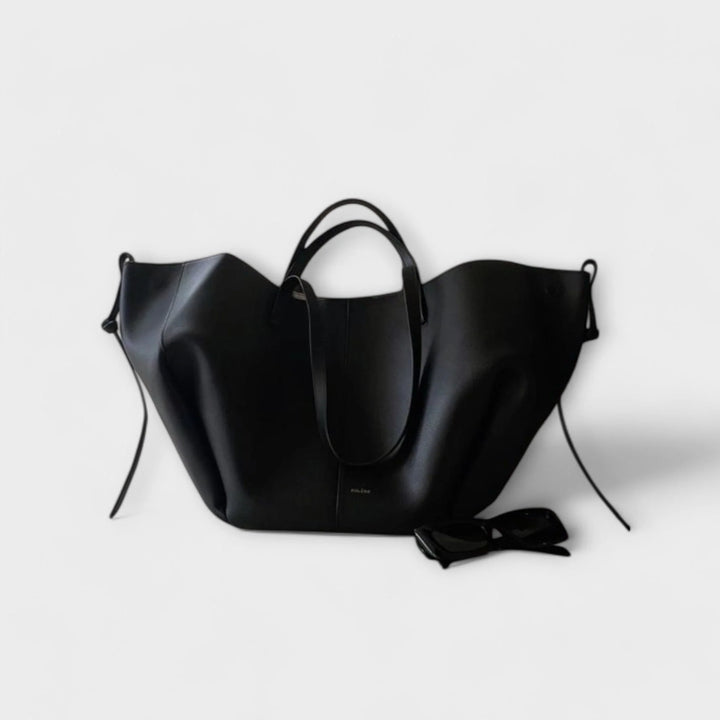 Womens Vintage Classic Large Tote Bag Leather 0