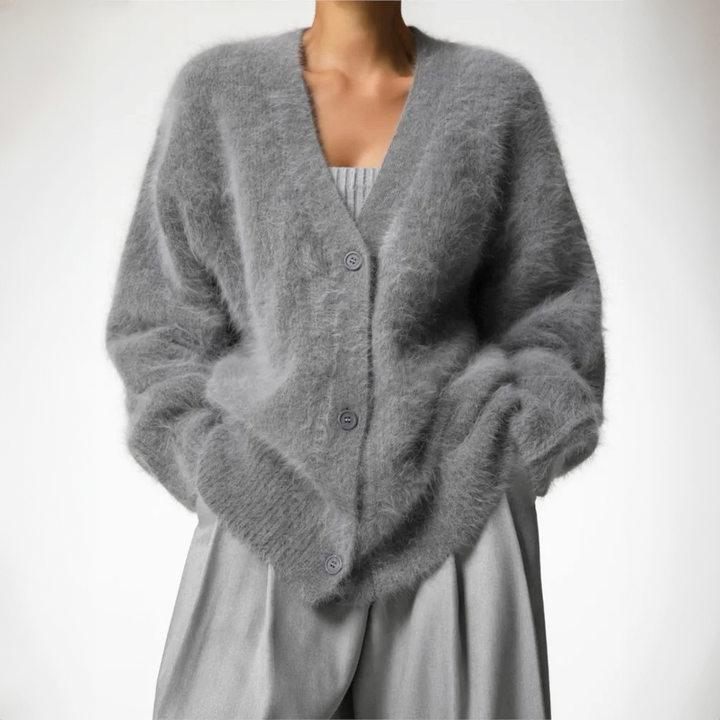 Cordelia | Women's Cashmere Cardigan – Flattering Fit Knit Design
