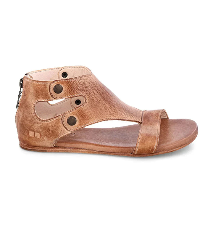 Petra | Gladiator Ankle Cuff Leather Sandals