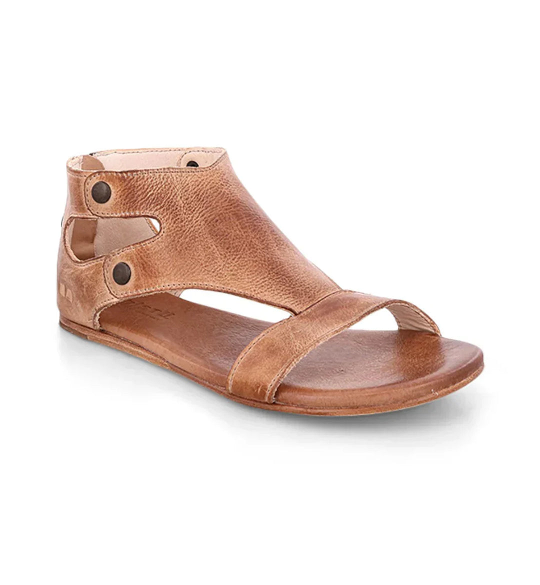 Petra | Gladiator Ankle Cuff Leather Sandals