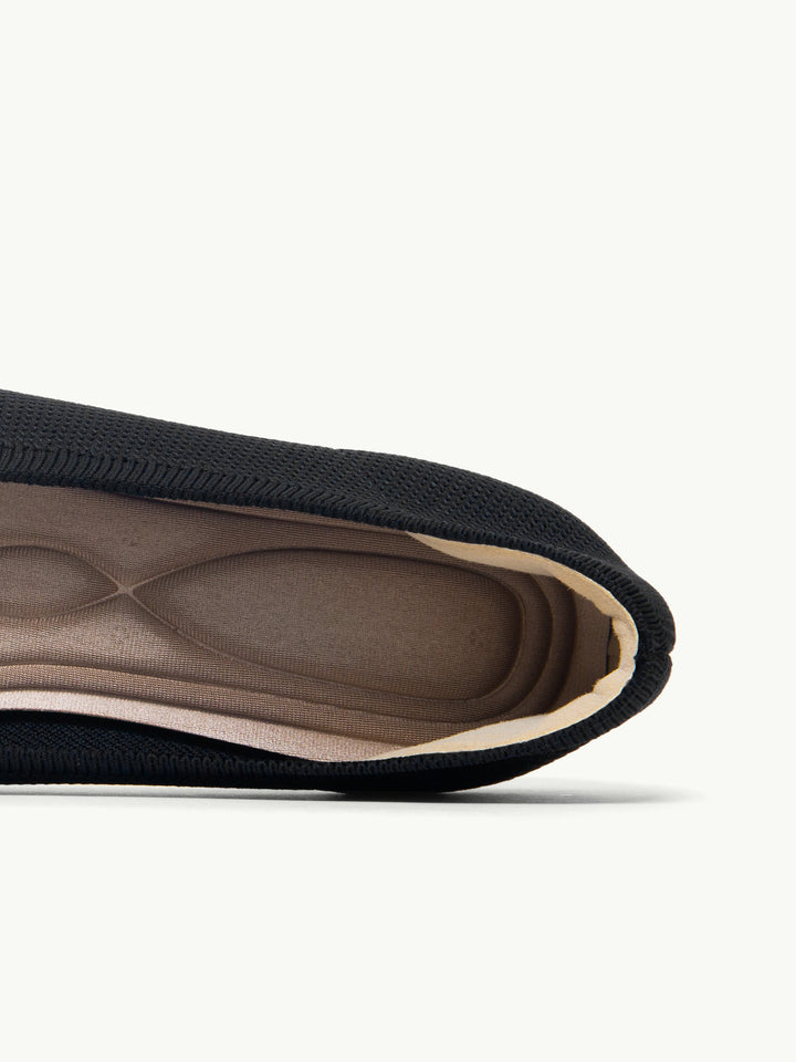 Ottavia | Women's Round Toe Orthopedic Flats with Bow Tie Detail