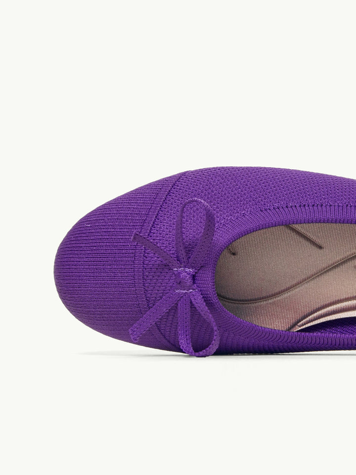 Ottavia | Women's Round Toe Orthopedic Flats with Bow Tie Detail