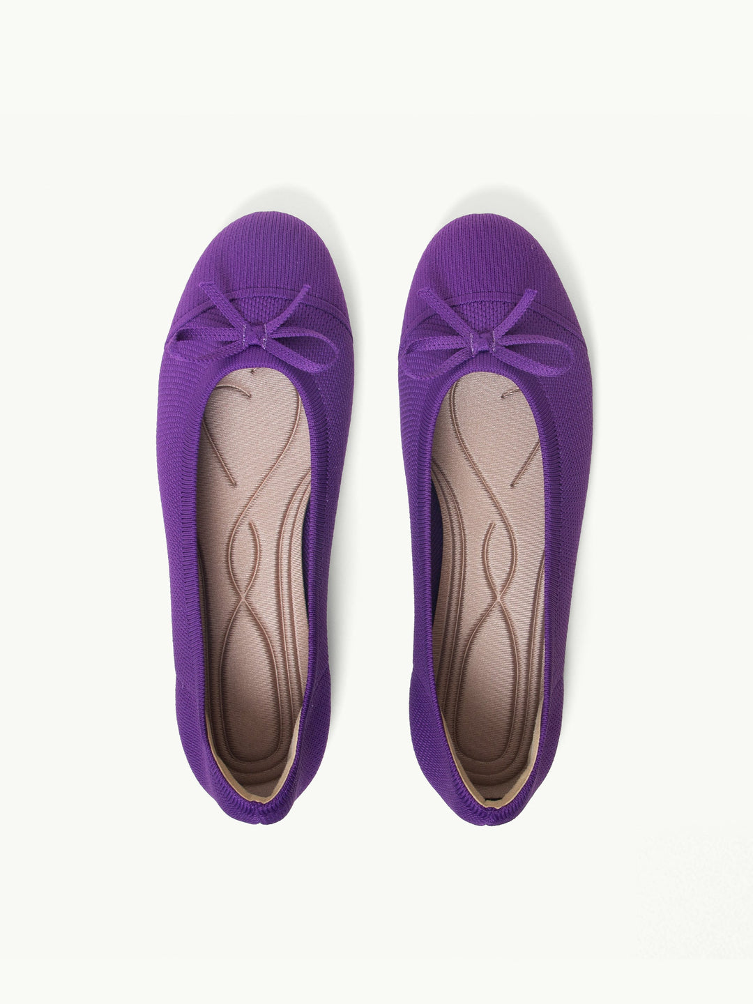 Ottavia | Women's Round Toe Orthopedic Flats with Bow Tie Detail