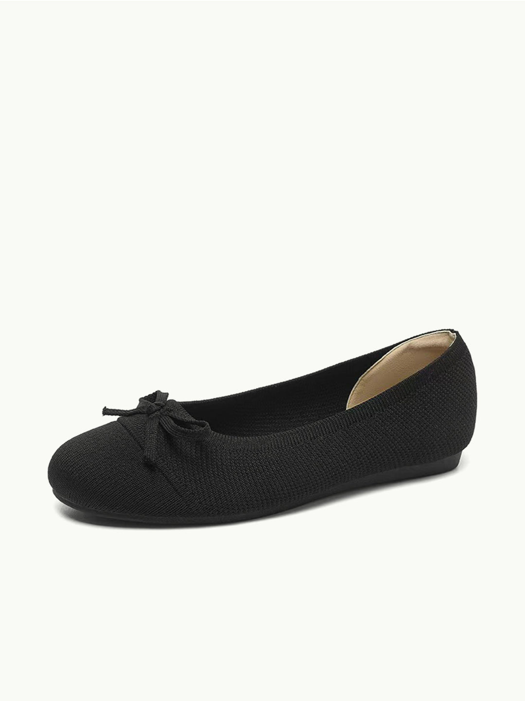 Ottavia | Women's Round Toe Orthopedic Flats with Bow Tie Detail