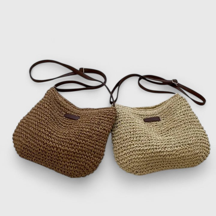 Odalys | Women's Bag Woven Straw Slouchy Shoulder Tote