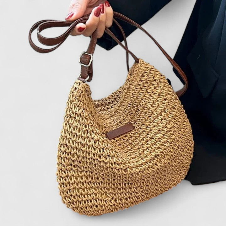 Odalys | Women's Bag Woven Straw Slouchy Shoulder Tote