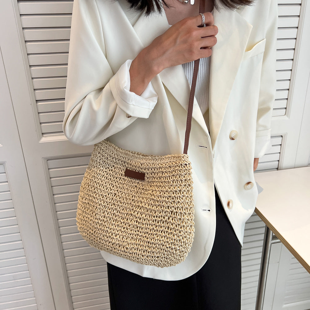 Solene | Women's Bag Woven Straw Shoulder Crossbody
