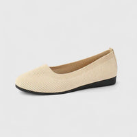 Adalynn | Women's Round Toe Orthopedic Flats with Knit Mesh Detail