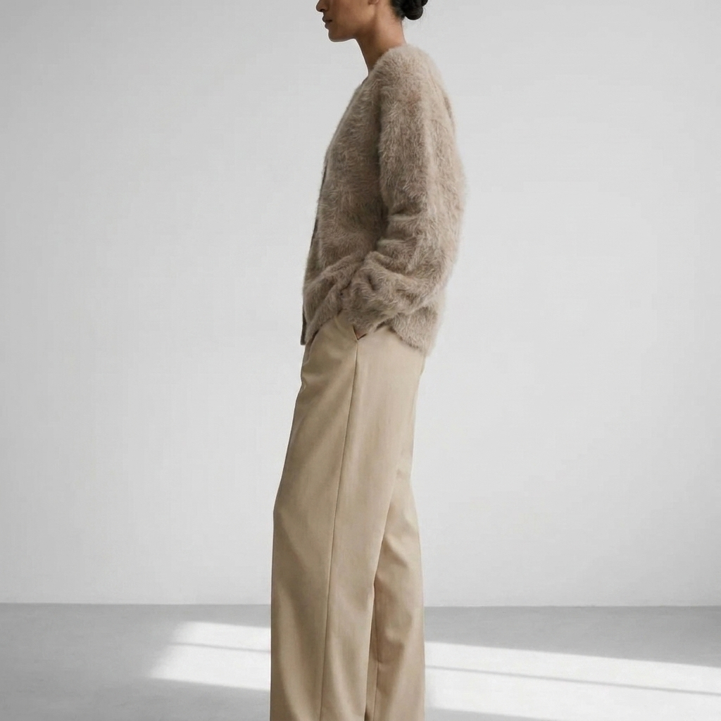 Cordelia | Women's Cashmere Cardigan – Flattering Fit Knit Design