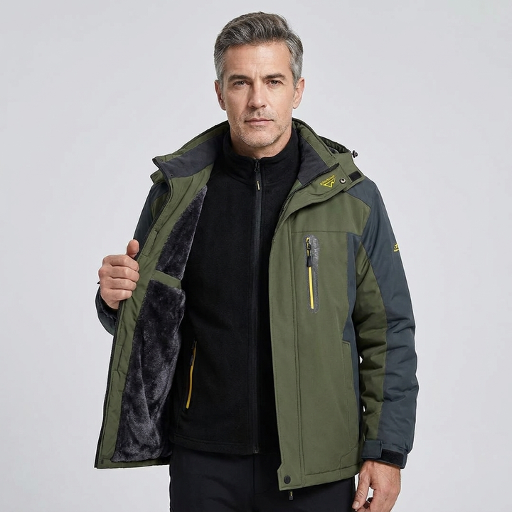 Men's Insulated Puffer Jacket Waterproof Outdoor 5