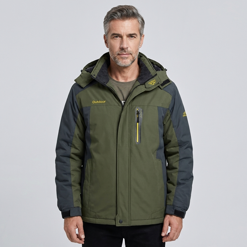 Men's Insulated Puffer Jacket Waterproof Outdoor 6