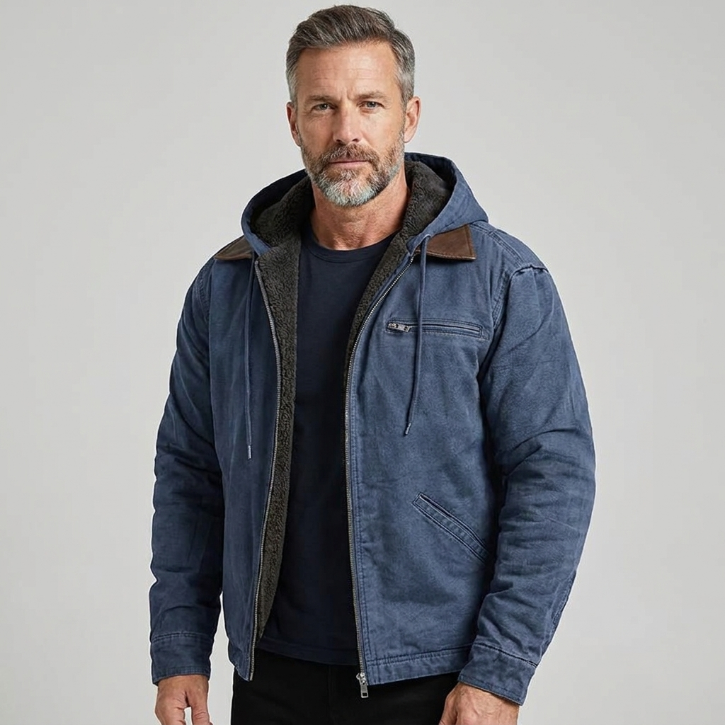 Men's Puffer Coat Insulated Hooded Lightweight Winter 9