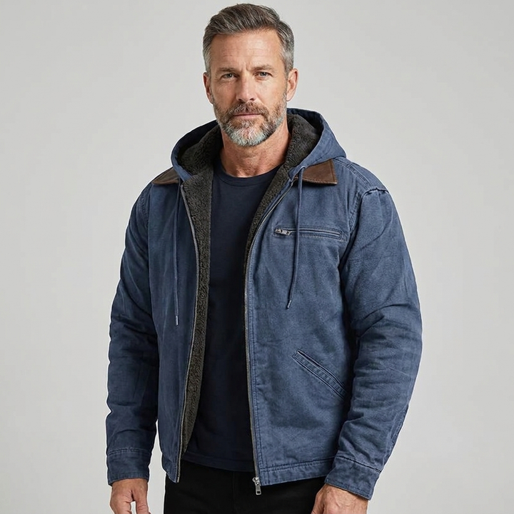 Men's Puffer Coat Insulated Hooded Lightweight Winter 9
