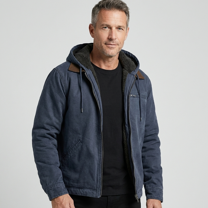 Men's Puffer Coat Insulated Hooded Lightweight Winter 10