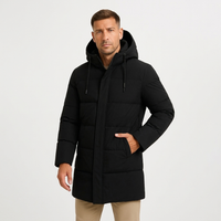Men's Puffer Jacket Insulated Waterproof Winter