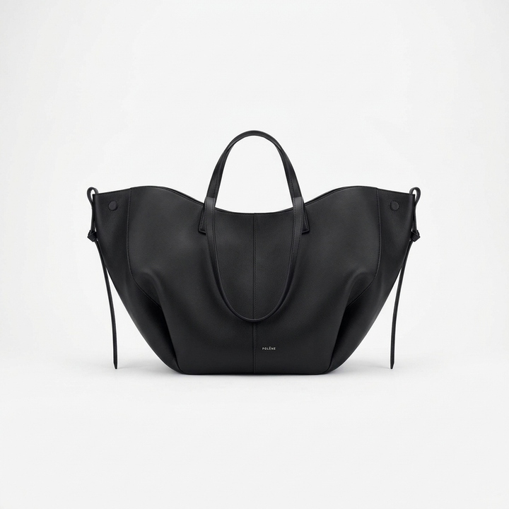 Womens Vintage Classic Large Tote Bag Leather 10