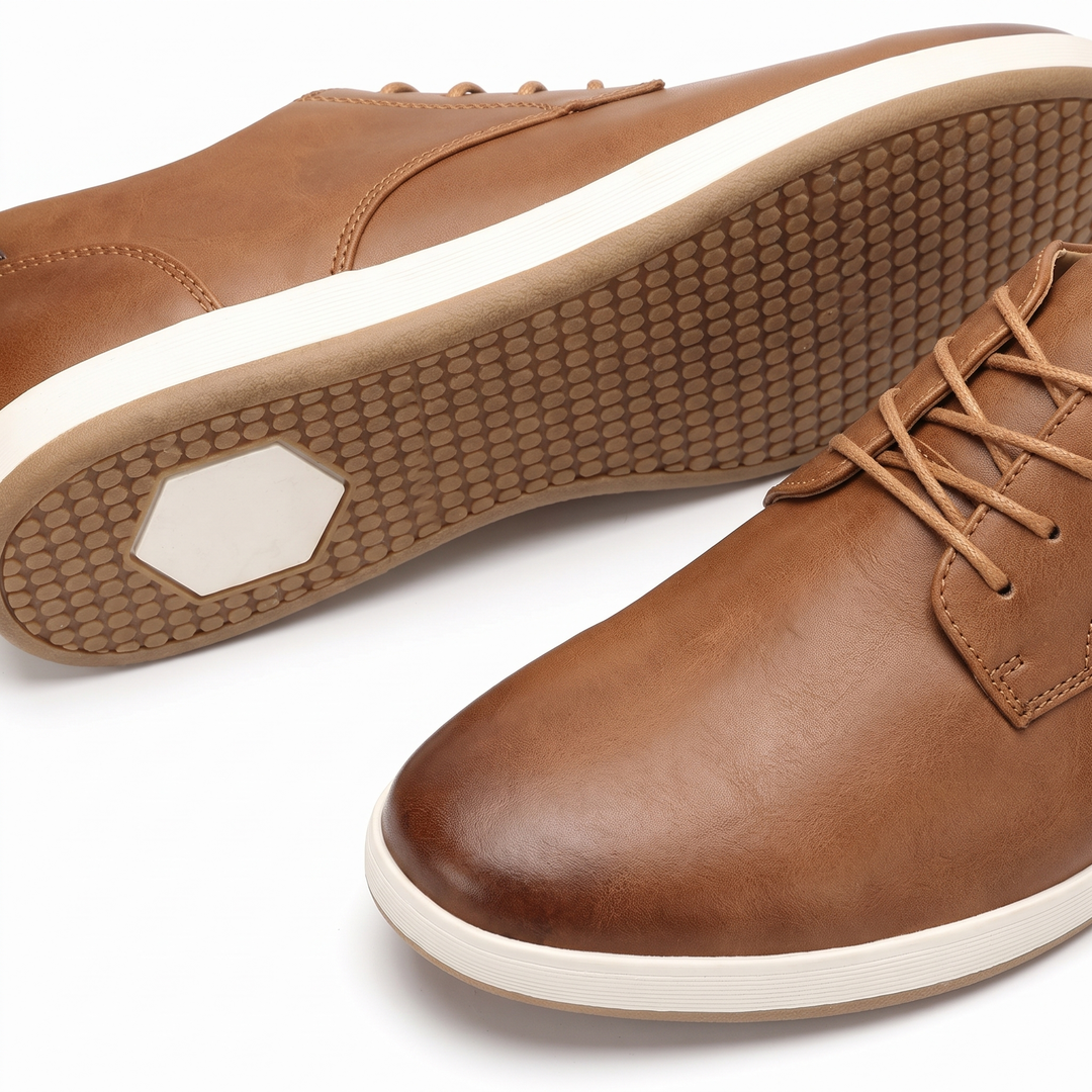 Mens Trainers Classic Leather Casual Durable 11