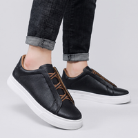 Mens Trainers Casual Slip-On Textured Upper Lightweight