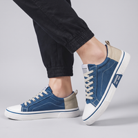 Mens Trainers Cushioned Lace-Up Casual Mesh