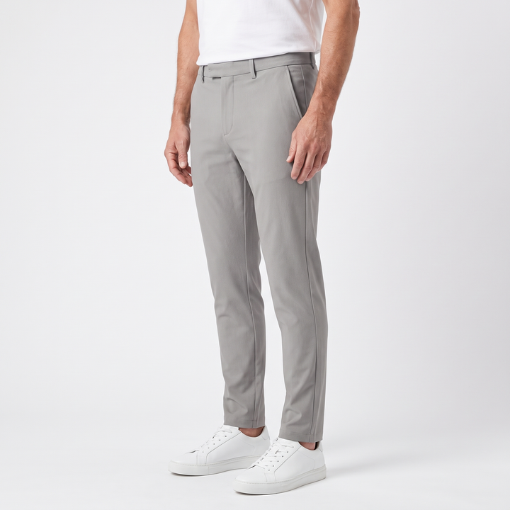 Mens Trousers Slim Tapered Stretch Performance Fiber 11